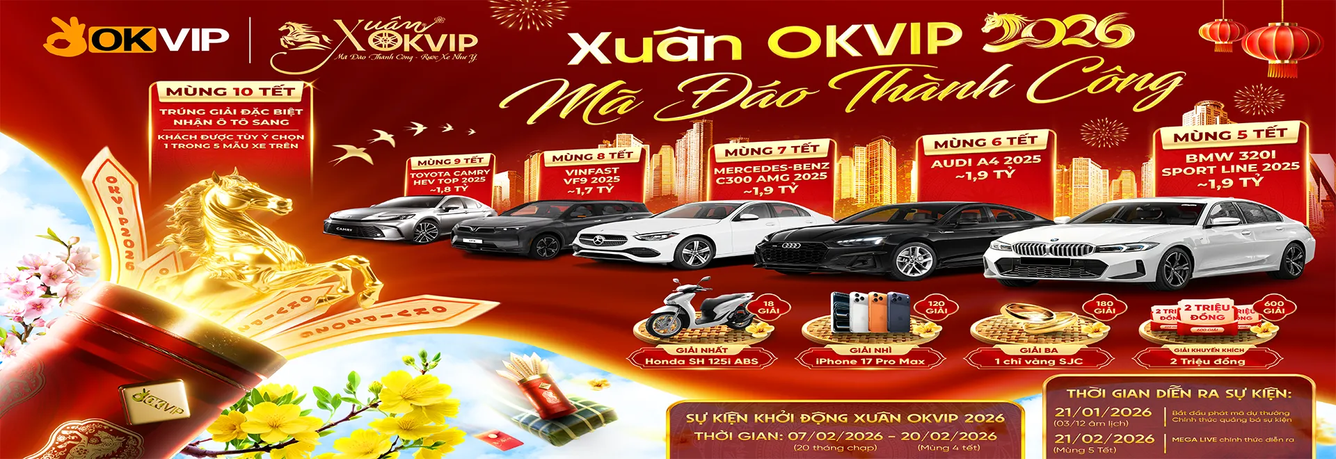 sự kiên tết okvip 2026